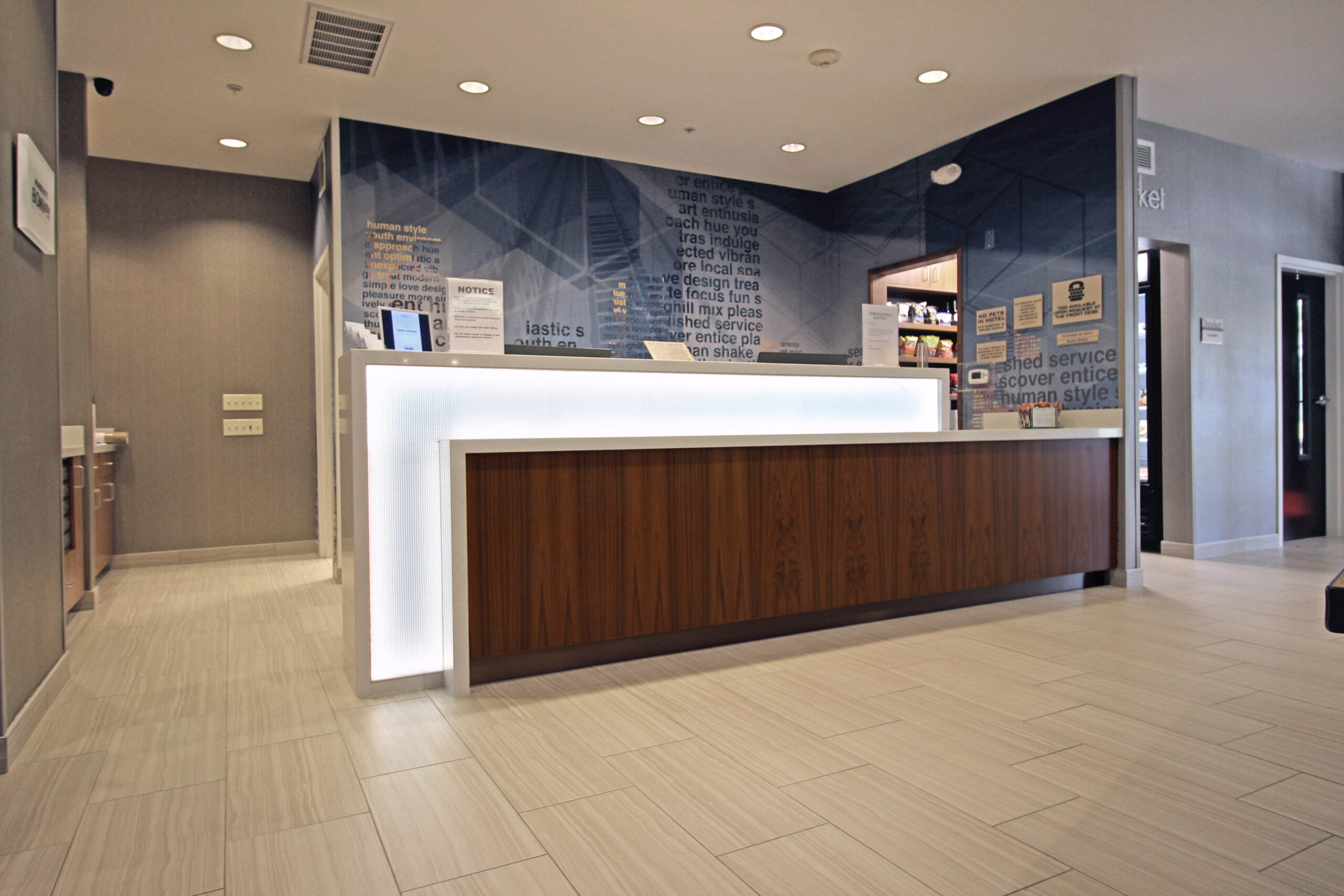 Reception Desk